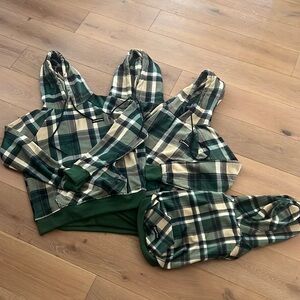 Spark Paws Matching Fleece Hoodies - Small, Medium, XL and Dog 2XL